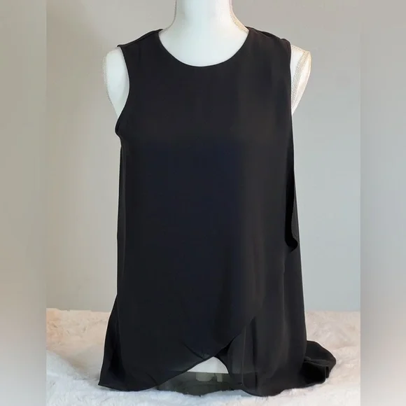 BCBGMAXAZRIA Women's Sleeveless Blouse Black, Size XS - Picture 3 of 10